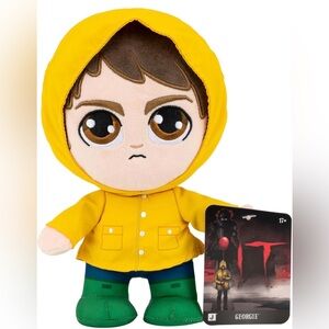 Welcome to Derry It Georgie 8 inch Plush NWT
